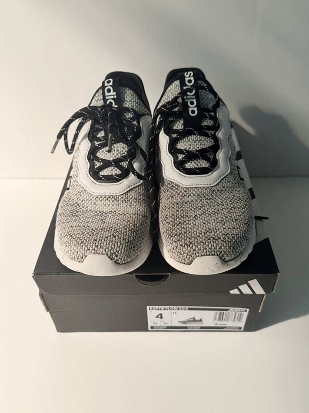 Adidas Kids' Kaptir Flow 2.0 Sneaker Big Kid Size 4 M